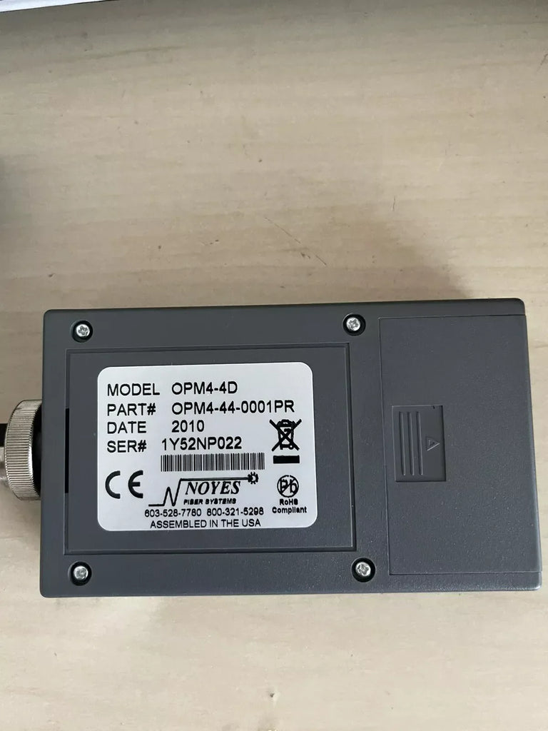 AFL Noyes OPM4-4D Fiber Optic Power Meter for Singlemode & Multimode Fibers - ZYYKZ Test Equipment
