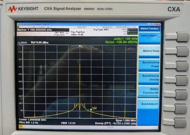 Keysight N9000A CXA 3GHz Signal Analyzer with Low Phase Noise - Calibrated - ZYYKZ Test Equipment