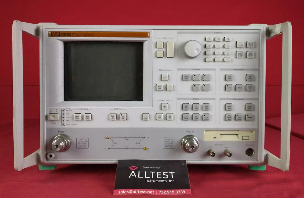 Wiltron 37269A Vector Network Analyzer 40 MHz - 40 GHz - ZYYKZ Test Equipment