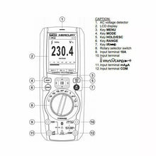 Load image into Gallery viewer, HT Instruments MERCURY TRMS Digital Multimeter with Infrared Camera - 1kV, 10A, Resistance Measurement