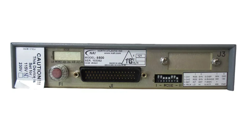 North Atlantic 8500 Angle Position Indicator - Advanced Aircraft Instrument - ZYYKZ Test Equipment