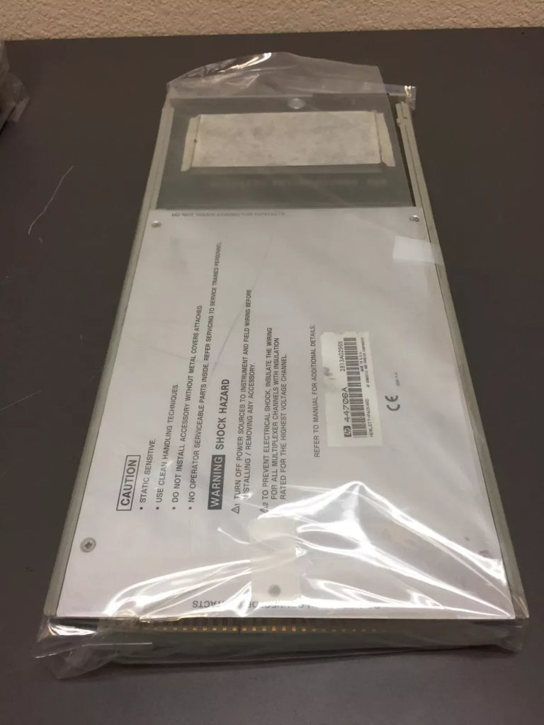 HP/Agilent 44706A 60-Channel Single-Ended Relay Multiplexer Module - ZYYKZ Test Equipment