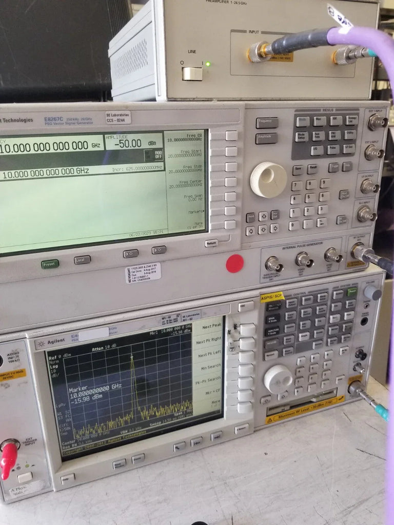Wideband Low Noise Preamplifier 1 GHz to 26.5 GHz - ZYYKZ Test Equipment
