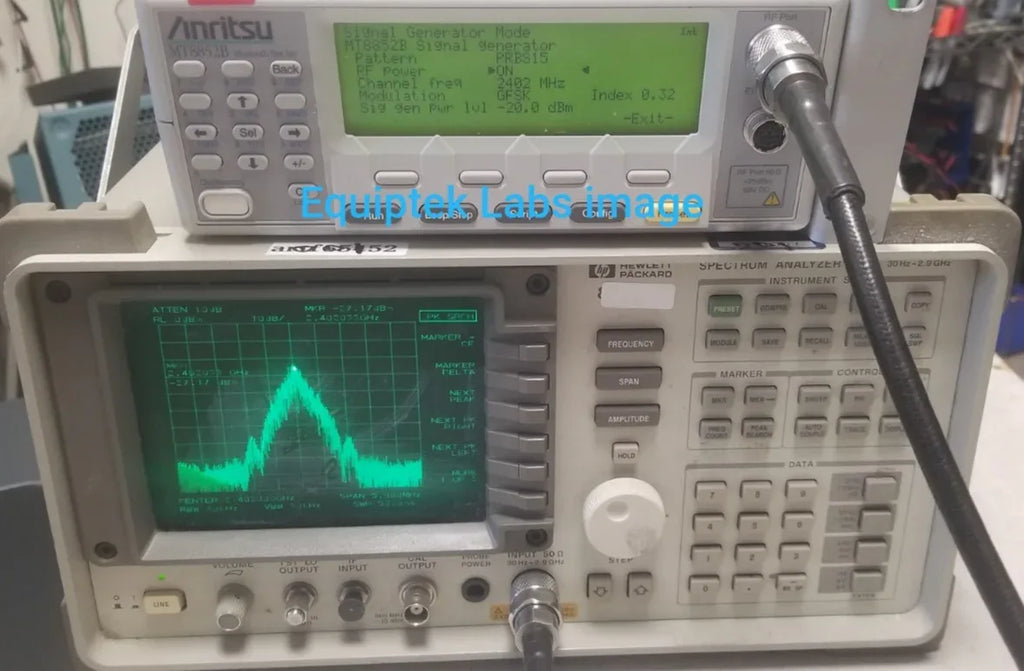 Anritsu MT8852B Bluetooth Test Set for Wireless Device Testing - ZYYKZ Test Equipment