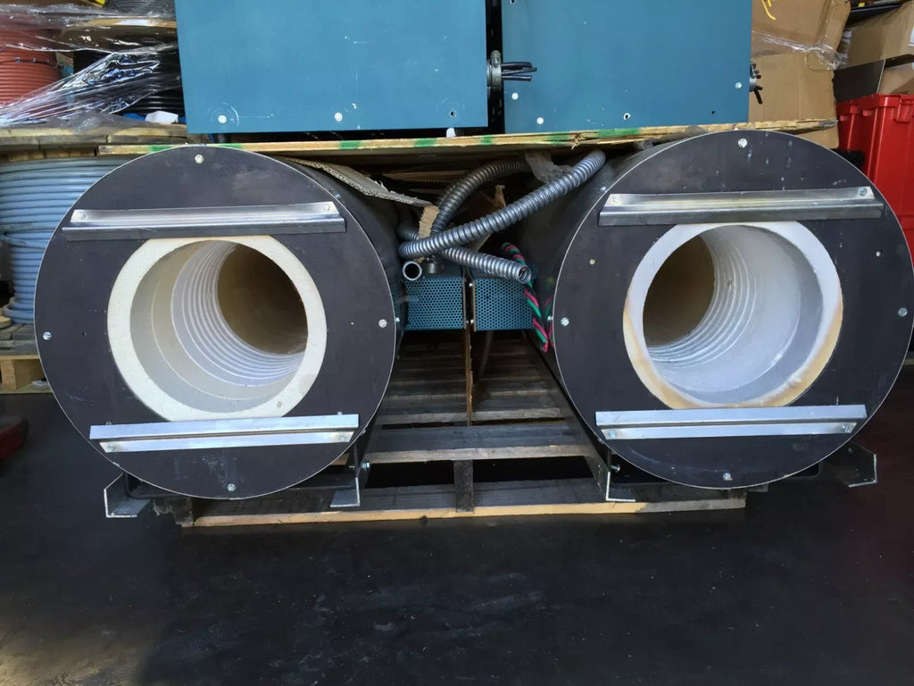 Mellen TT13-8.88 x 36M-3Z Annealing Tube Furnace with 3-Zone Temperature Controller - ZYYKZ Test Equipment