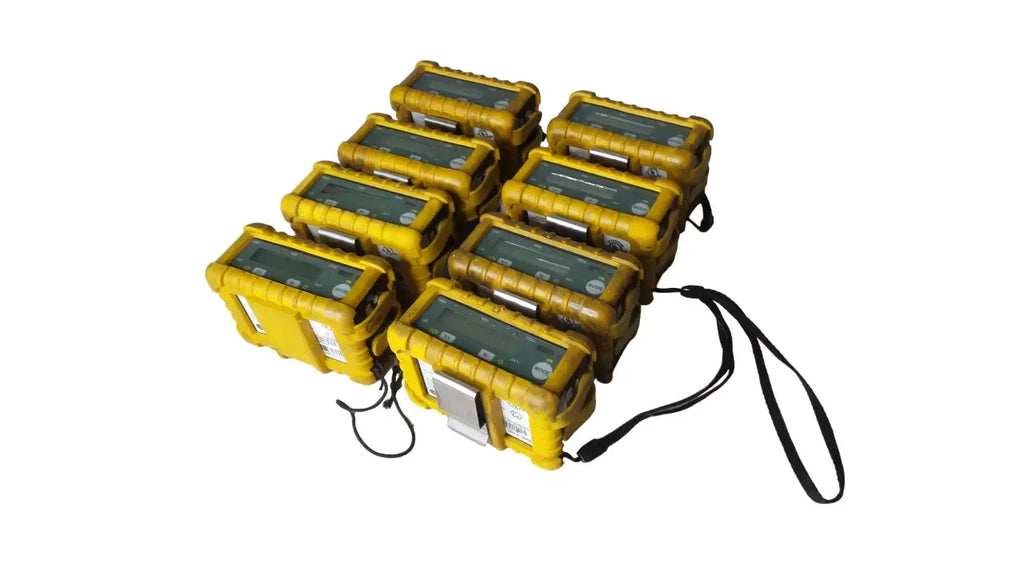 MultiRAE Plus PGM50-5P Portable Multi-Gas Detector - Lot of 8 - ZYYKZ Test Equipment