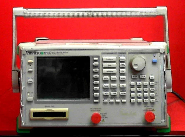Anritsu MS2670A Spectrum Analyzer 100 Hz to 1.8 GHz - ZYYKZ Test Equipment