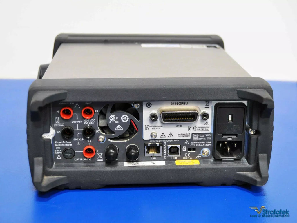Keysight 34470A 7.5 Digit Multimeter - NIST Calibrated Truevolt DMM