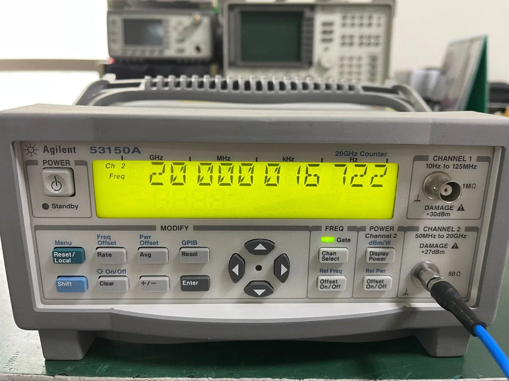 Agilent Keysight 53150A CW Microwave Frequency Counter 10Hz-20GHz - ZYYKZ Test Equipment