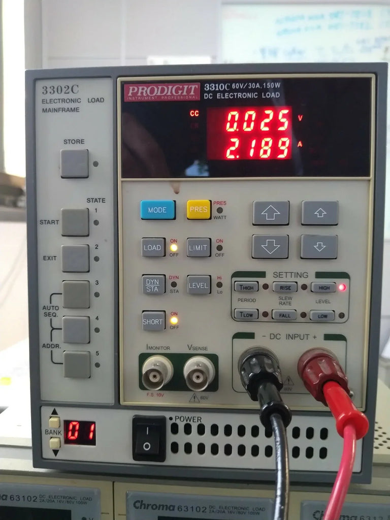 Prodigit 3302C/3310C 60V 30A 150W Programmable DC Electronic Load - ZYYKZ Test Equipment