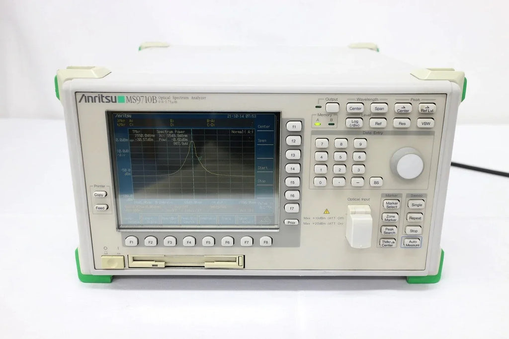 Anritsu MS9710B/03 High-Performance Optical Spectrum Analyzer - ZYYKZ Test Equipment
