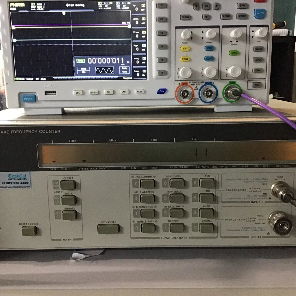 HP Agilent 5352B Calibrated Microwave Frequency Counter 10 MHz–43 GHz - ZYYKZ Test Equipment