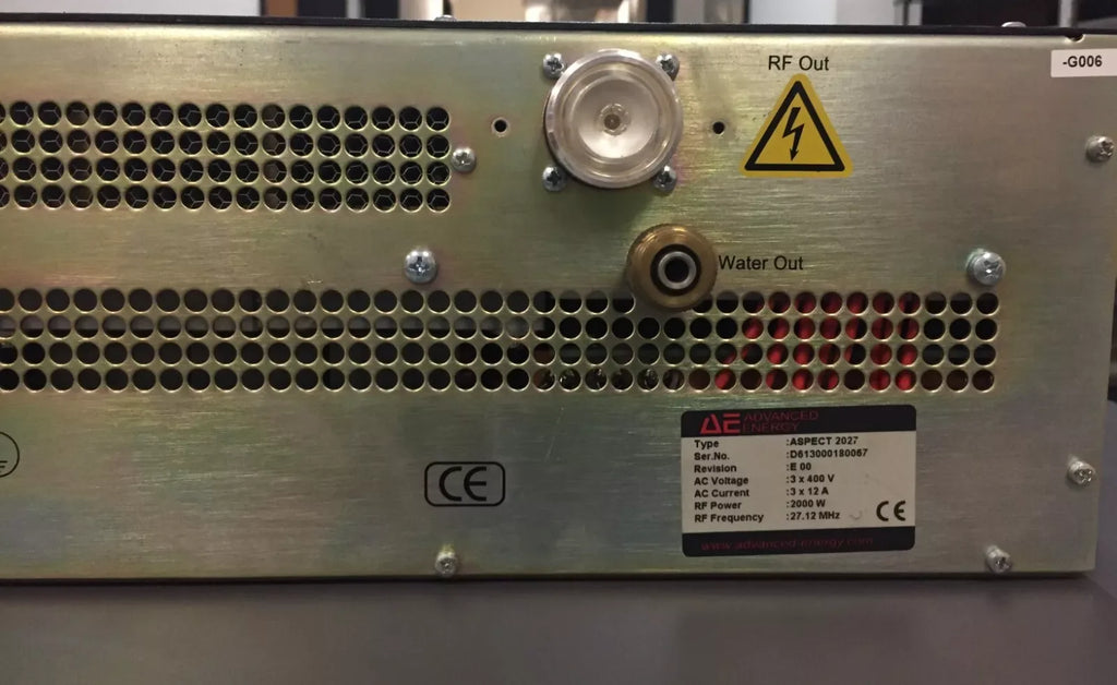 Advanced Energy ASPECT-2027 RF Generator Power Supply Unit - ZYYKZ Test Equipment