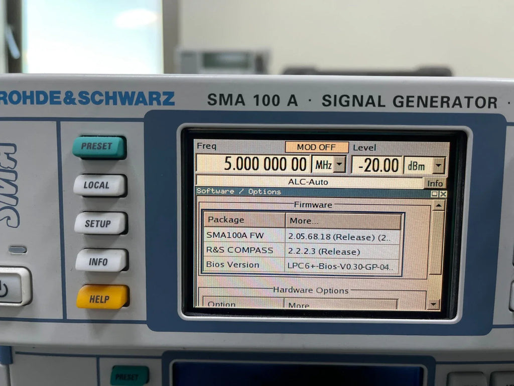 High-Precision Analog Signal Generator 9kHz to 6GHz - ZYYKZ Test Equipment