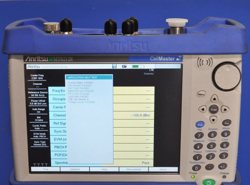 Anritsu MT8212E CellMaster Base Station with ICN50B and GPS Antenna - Repair Needed