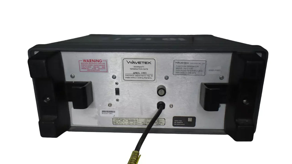 WAVETEK 188-S-1257 Precision Sweep Function Generator - ZYYKZ Test Equipment