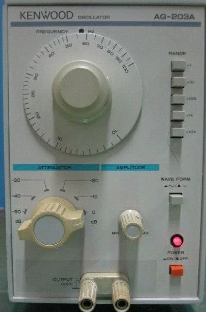 Kenwood AG-203A Audio Oscillator and Signal Generator - ZYYKZ Test Equipment