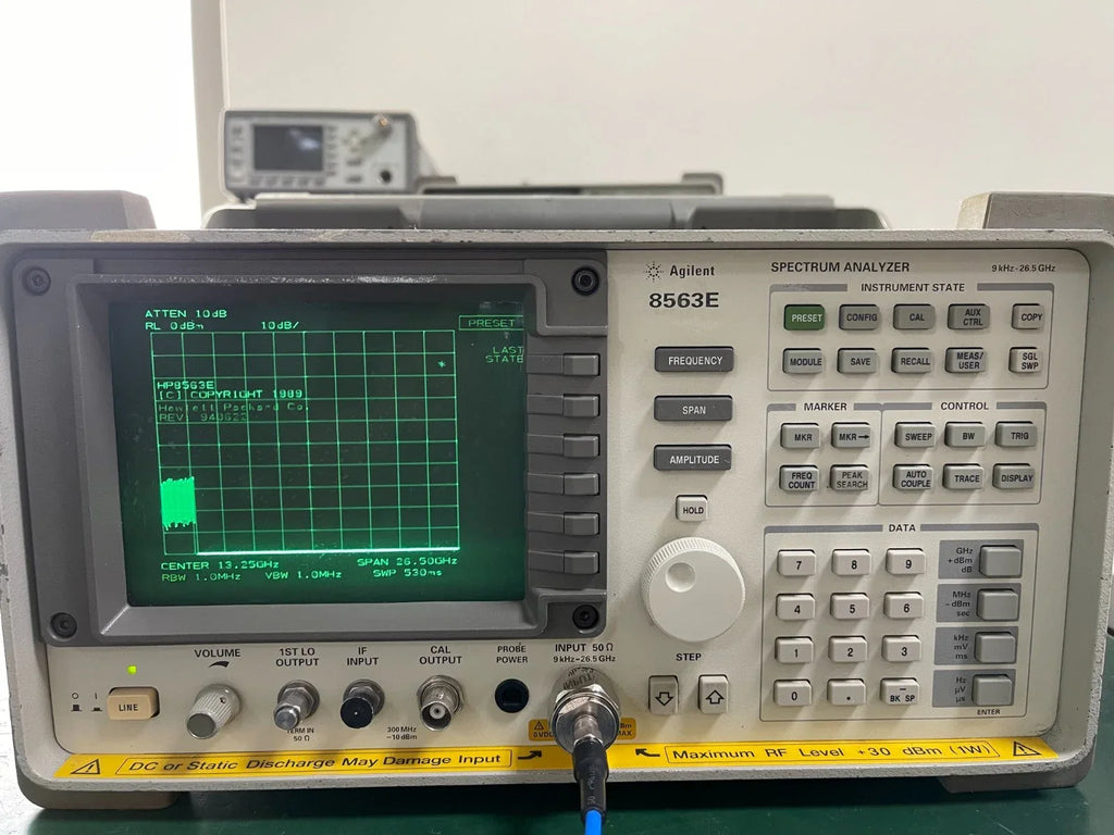 Agilent HP 8563E Spectrum Analyzer 9 kHz to 26.5 GHz - ZYYKZ Test Equipment