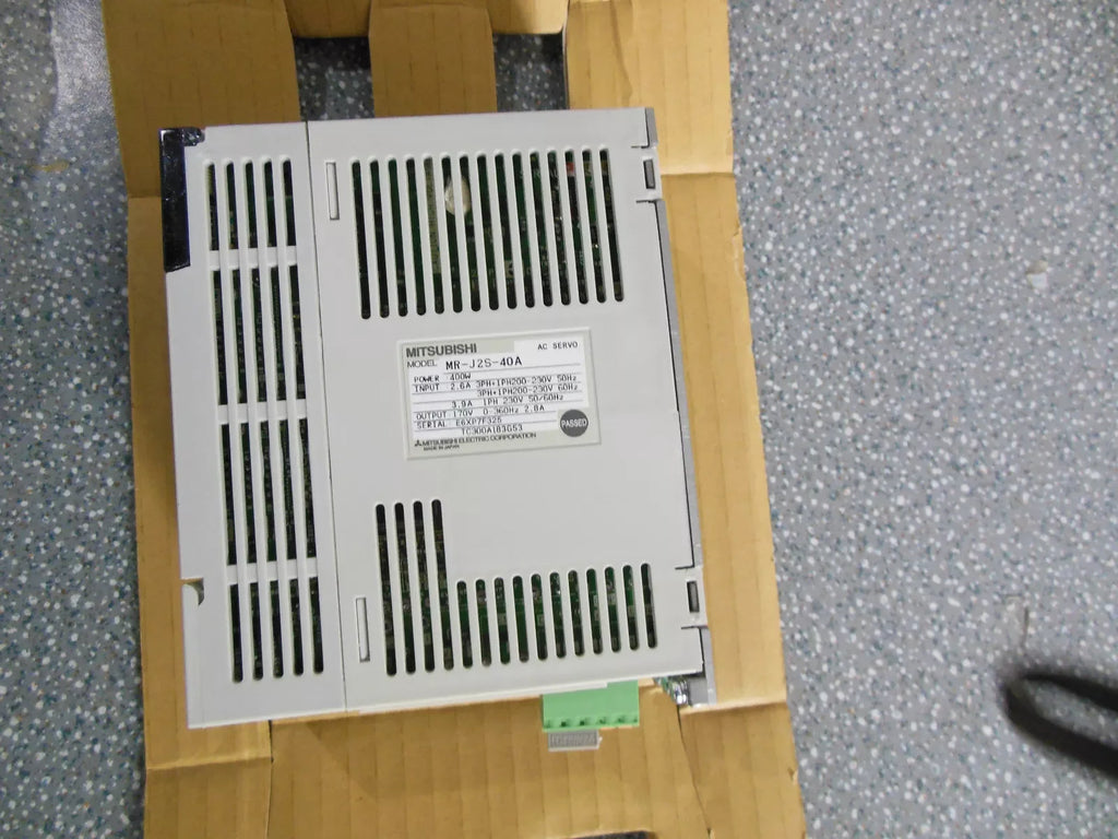 Mitsubishi MR-J2S-40A Servo Drive - High Performance AC Servo Amplifier - ZYYKZ Test Equipment