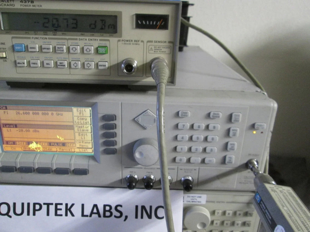 HP RF Power Meter Sensor 26.5 GHz High-Frequency Measurement - ZYYKZ Test Equipment