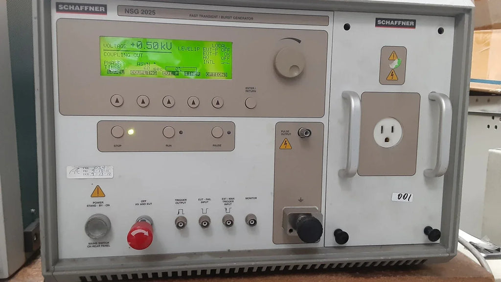 Schaffner Power Line Transient Generator for EMC Testing - ZYYKZ Test Equipment