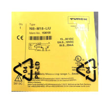 Load image into Gallery viewer, TURCK NI8-M18-LIU Inductive Proximity Sensor, M18, 8mm Detection - ZYYKZ Test Equipment