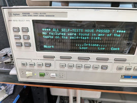 HP Agilent 83630A/83620A Signal Generator 10 MHz–24.5 GHz with Options 1, 6, 8 - ZYYKZ Test Equipment