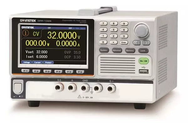 GW Instek GPP-1326 Programmable DC Power Supply - 192W, Single Channel, 32V, 6A, LAN Connectivity