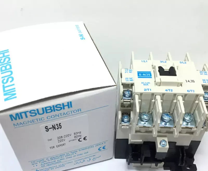 Mitsubishi S-N35 AC220V Magnetic Contactor - New in Box - ZYYKZ Test Equipment