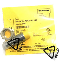 Load image into Gallery viewer, TURCK NI8-M18-AN6X-H1141 Inductive Proximity Sensor, M18, 8mm Detection - ZYYKZ Test Equipment