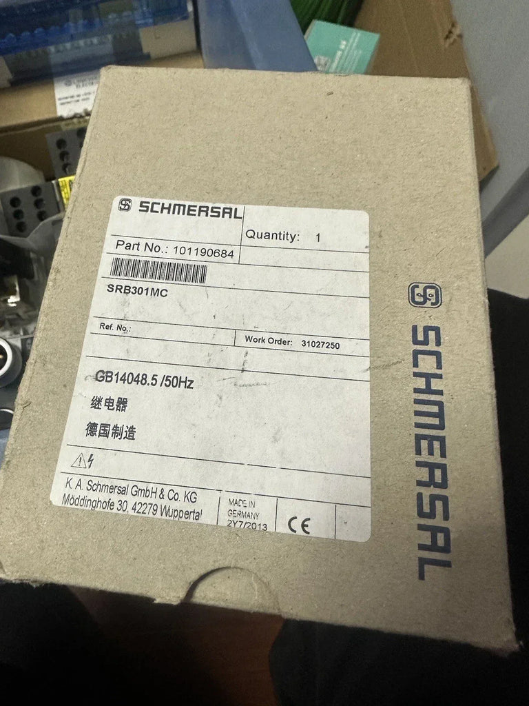 Schmersal SRB301MC-24V Safety Relay with Overvoltage Protection - ZYYKZ Test Equipment