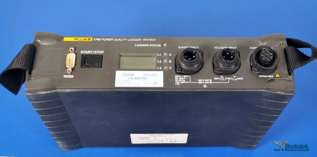 Fluke 1745 Three Phase Power Quality Logger - Calibrated 3Ph PQLogger