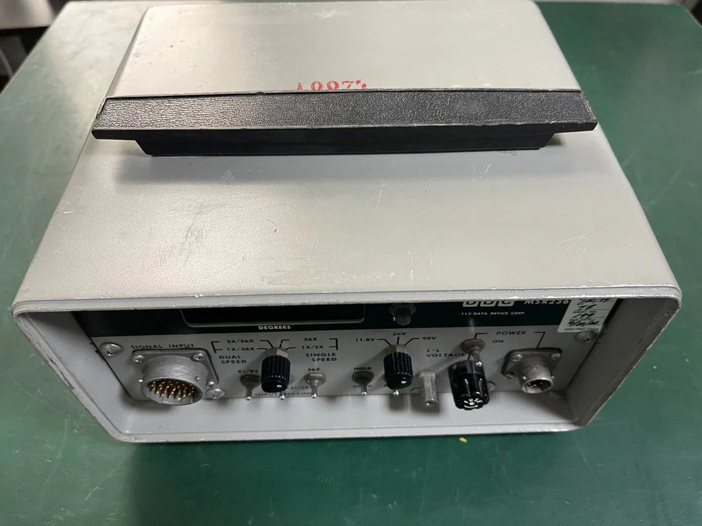 DDC MSR236 High-Precision Angle Position Indicator - ZYYKZ Test Equipment