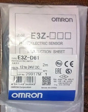 Load image into Gallery viewer, Omron E3Z-D61 Photoelectric Sensor Switch - Diffuse Reflective Type - ZYYKZ Test Equipment