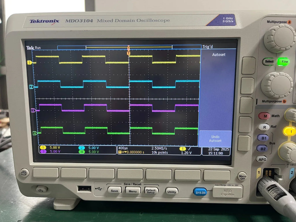 Tektronix MDO3014 100 MHz Mixed Domain Oscilloscope with Spectrum Analyzer - ZYYKZ Test Equipment