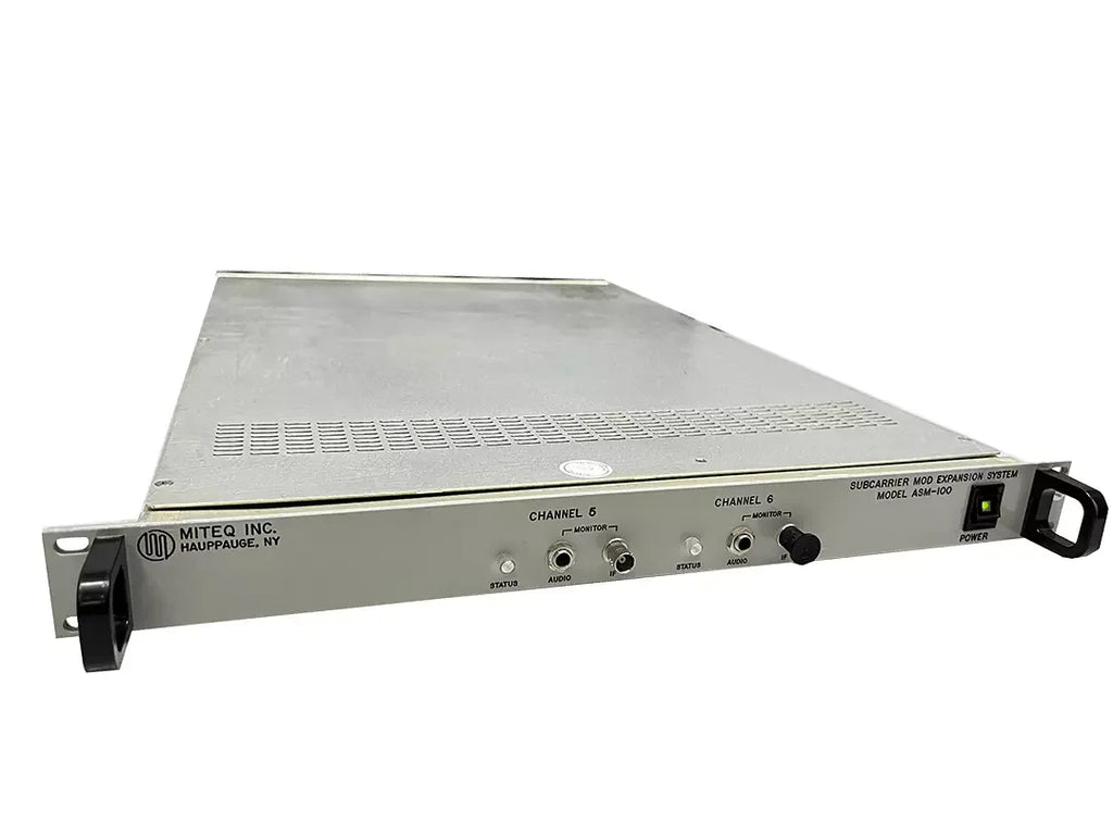 Miteq ASM-100 Audio Subcarrier Modulator Expansion System - ZYYKZ Test Equipment