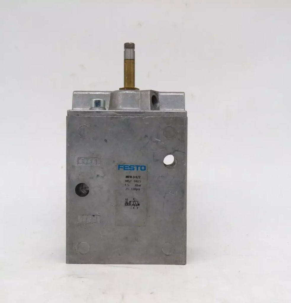 Festo MFH-3-1/2 Solenoid Valve, 8 BAR Pressure Rating - ZYYKZ Test Equipment