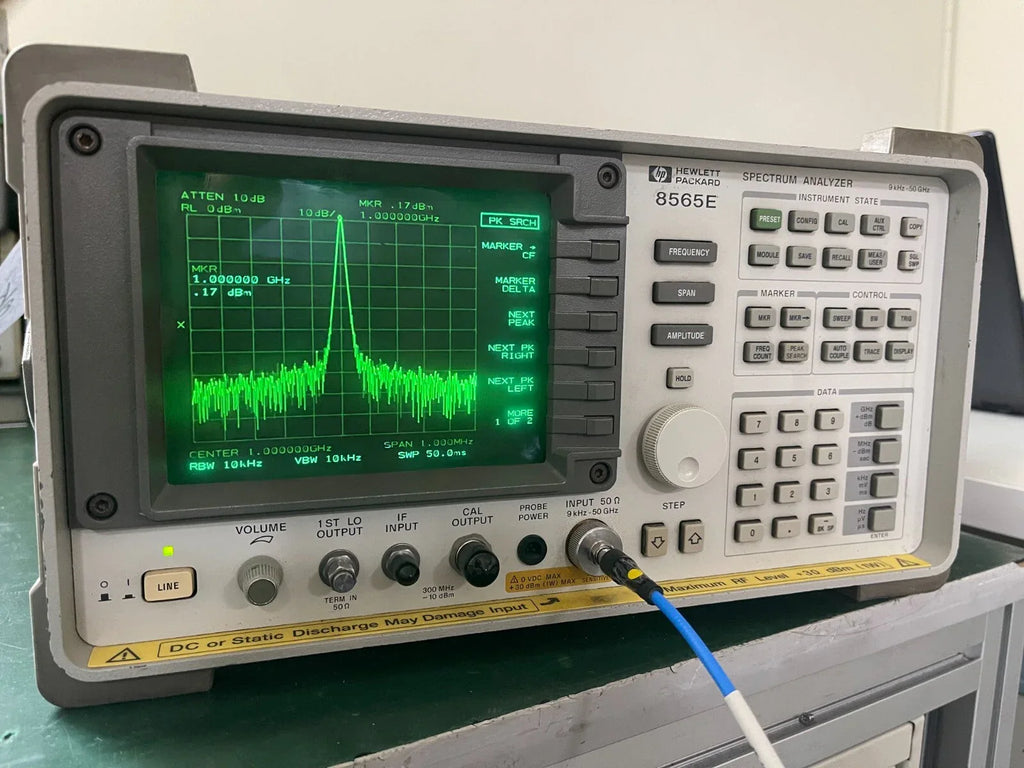 HP Agilent 8565E RF Spectrum Analyzer 9 kHz - 2.9 GHz - ZYYKZ Test Equipment