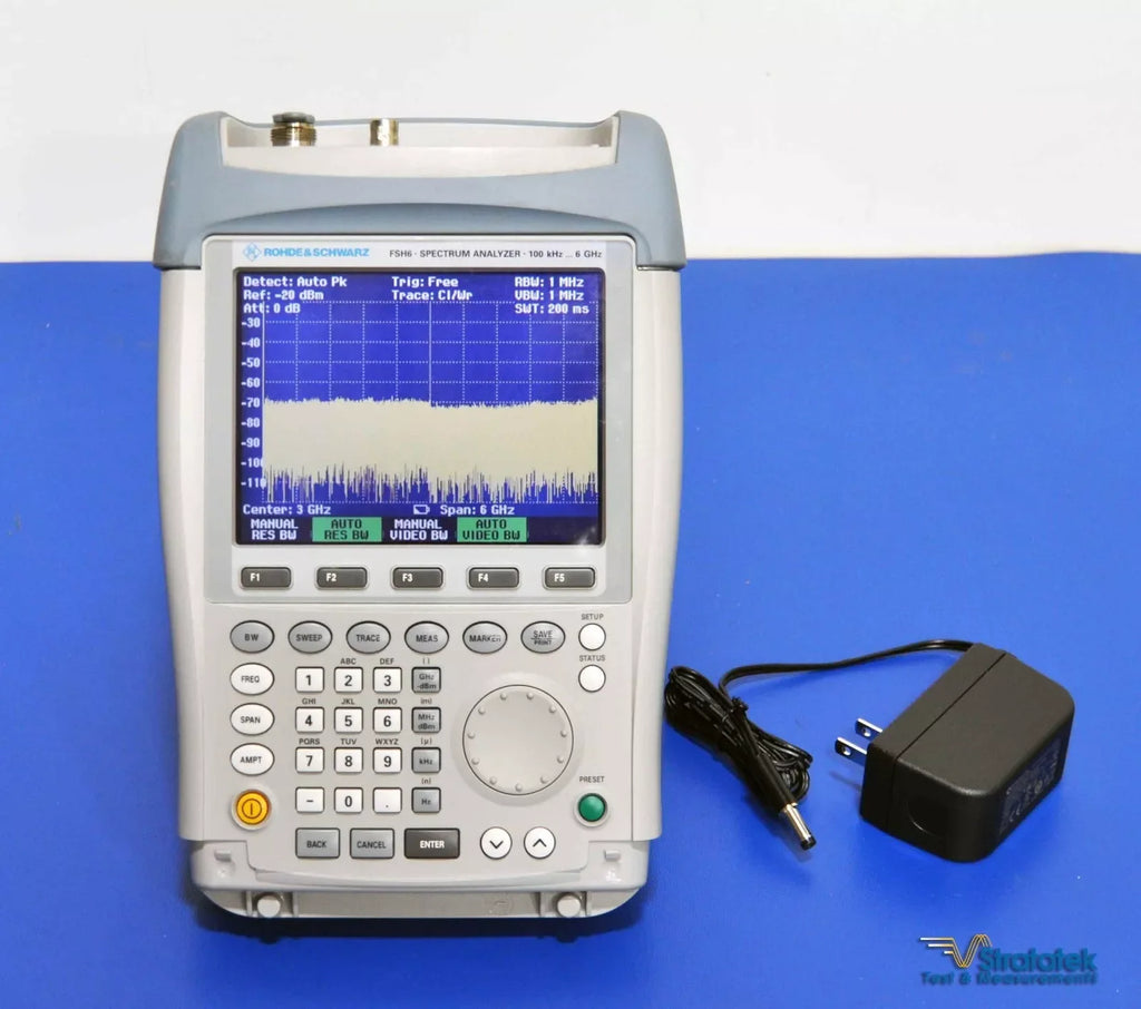 Rohde & Schwarz FSH6 Spectrum Analyzer 100kHz - 6GHz with PreAmp Calibration