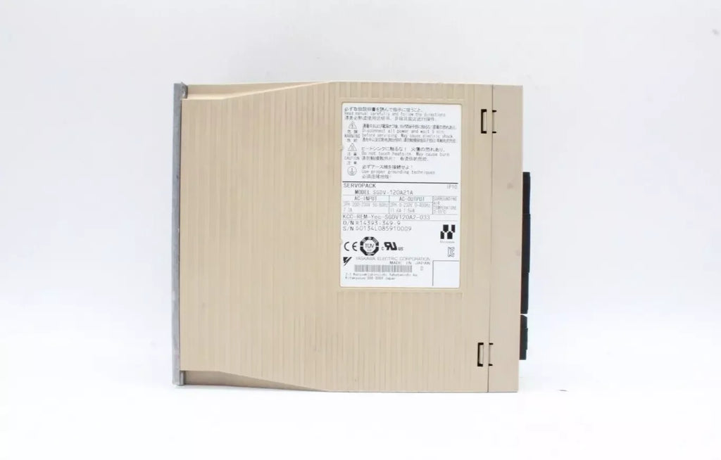 YASKAWA SGDV-120A21A AC Servo Drive 1.5kW 200-230VAC 3-Phase 50/60Hz - ZYYKZ Test Equipment