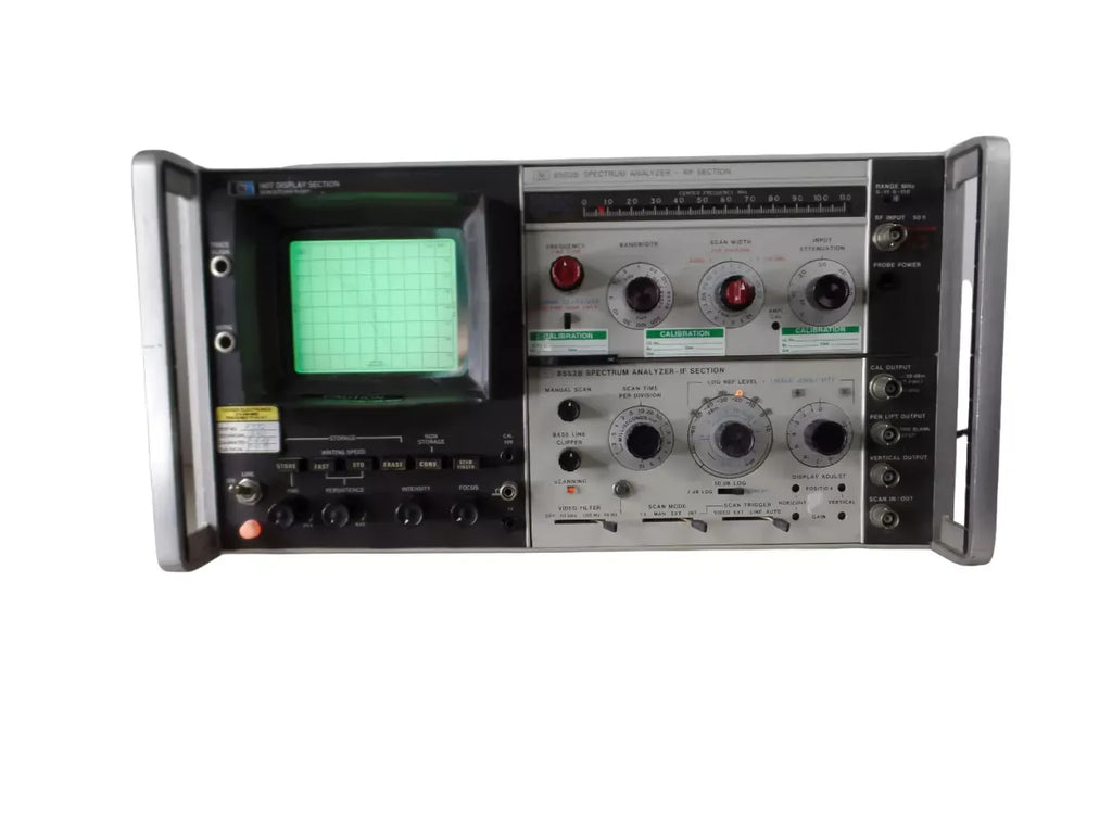 HP 141T 8553B/8552B Spectrum Analyzer 1 kHz to 110 MHz - ZYYKZ Test Equipment