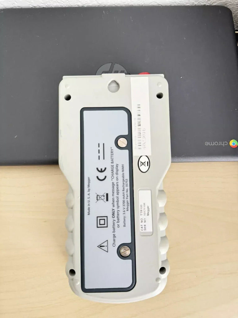 Megger TTR100-1 Transformer Turns Ratio Tester for Single & Three Phase (Parts Only) - ZYYKZ Test Equipment