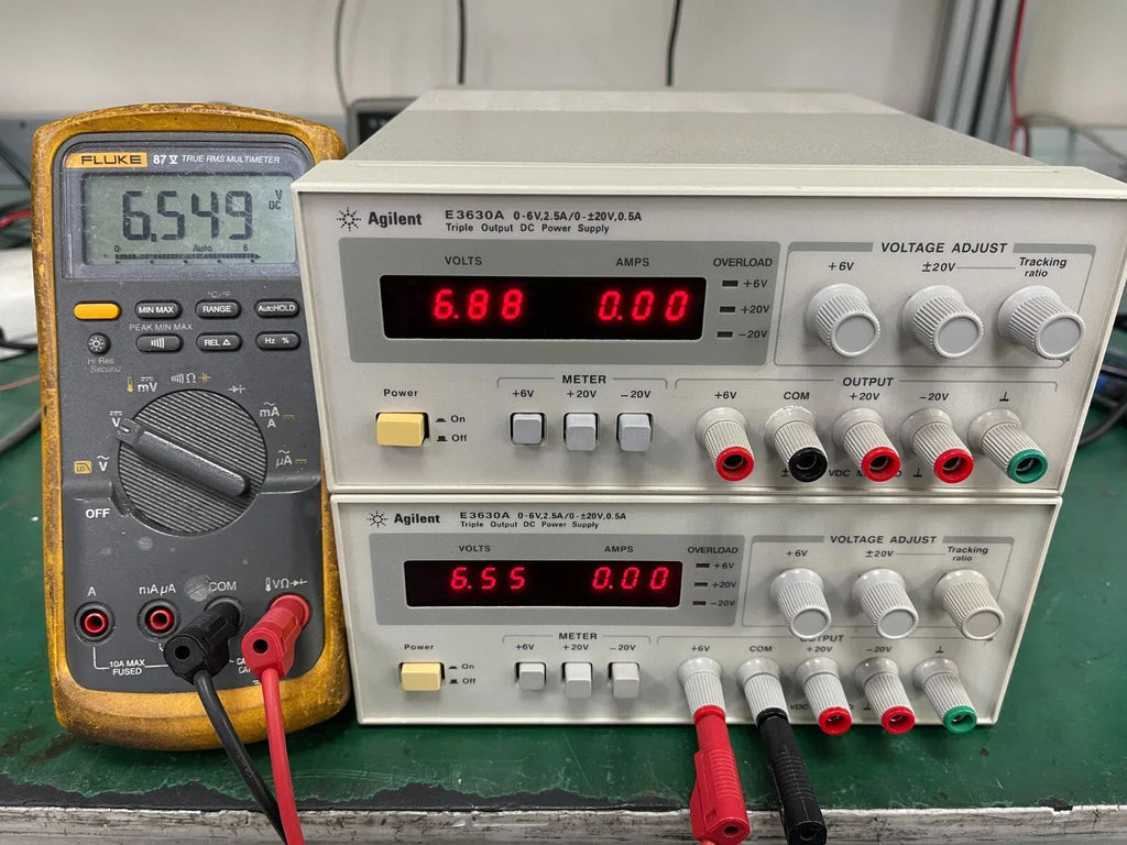 Agilent E3630A Triple Output DC Power Supply 0-6V/5A, 0-25V/1A, 0-25V/1A - ZYYKZ Test Equipment