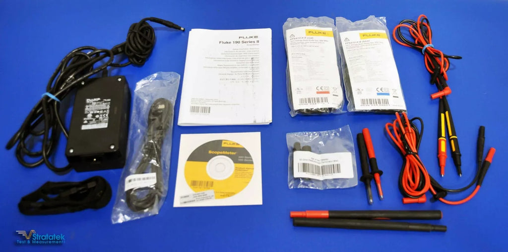 Fluke 190-502 500MHz 2-Channel Scopemeter with 5GS/s Sampling Rate - NIST Calibrated