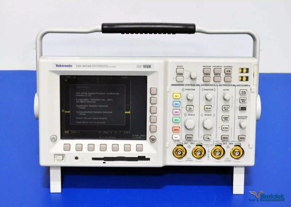 Tektronix TDS 3054B 500MHz 4-Channel Digital Phosphor Oscilloscope with NIST Calibration