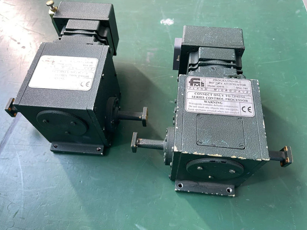 FMI Flann Microwave Model 22610 Programmable Rotary Attenuator - Precision RF Signal Control - ZYYKZ Test Equipment