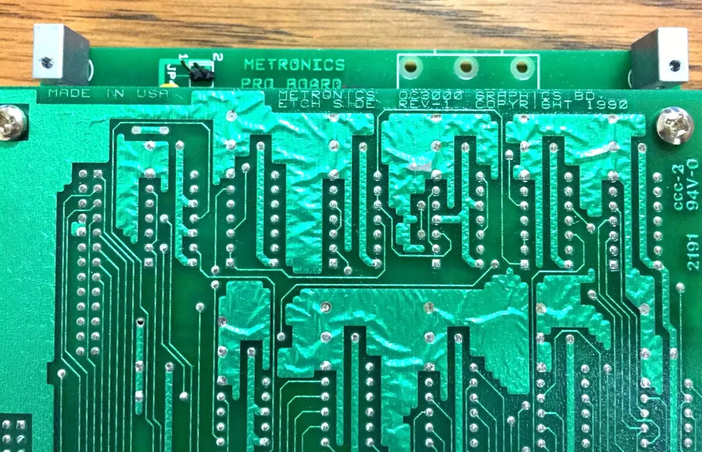 Metronics D11254 Rev-C Pro Board with QC3000 High-Performance Graphics Card - ZYYKZ Test Equipment