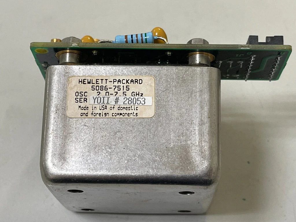 YTO YIG Tuned Oscillator 2.0–7.5 GHz Frequency Synthesizer - ZYYKZ Test Equipment