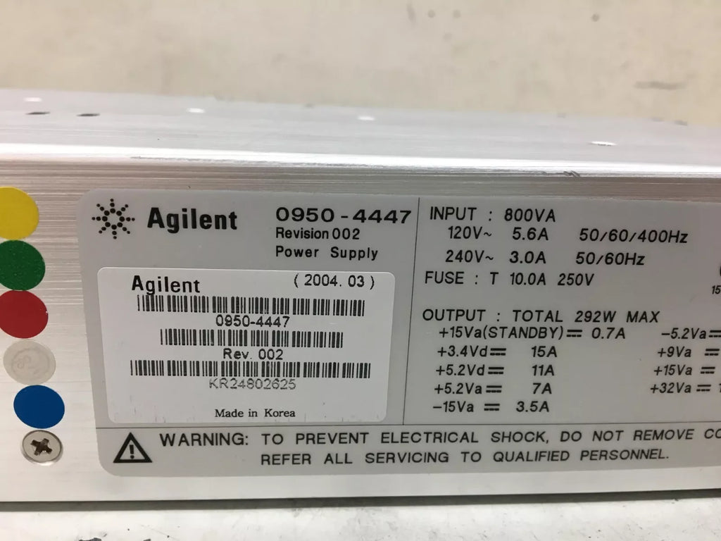 Agilent E4440A/E4445A/E4446A/E4448A Power Supply Exchange Service - Model 0950-4447 - ZYYKZ Test Equipment