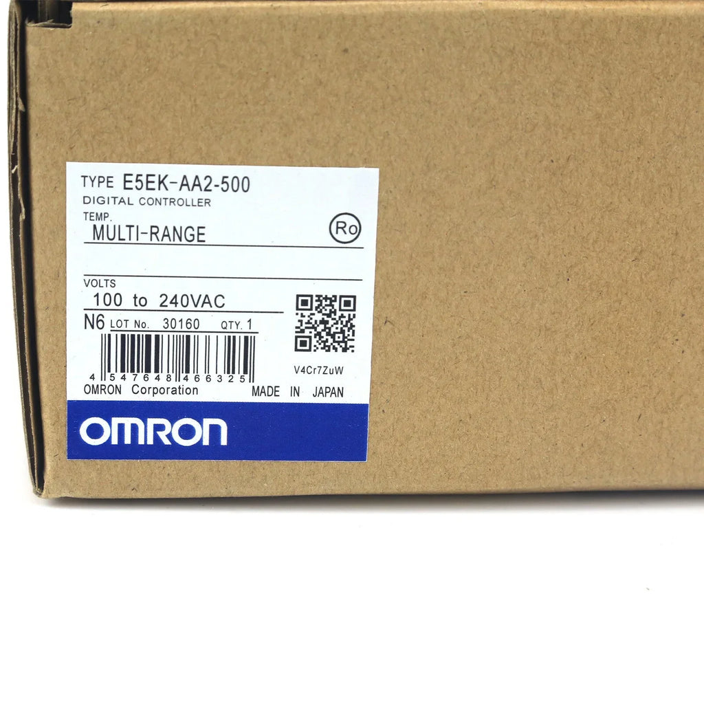 Omron E5EK-AA2-500 Digital Temperature Controller with Dual Display and Relay Output - ZYYKZ Test Equipment